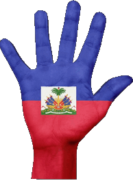 Various Haiti America Flags 