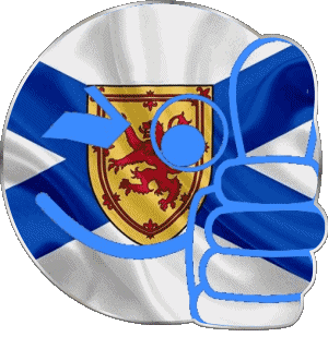 Smiley - OK Escocia Europa Banderas 