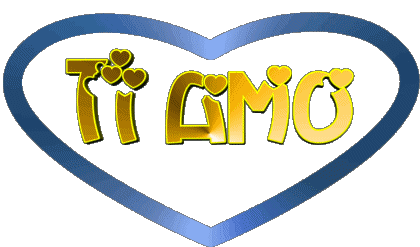 Coeur Ti Amo Italien Messages 