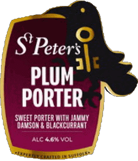 Plum Porter-Plum Porter St  Peter's Brewery UK Cervezas Bebidas 