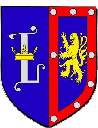 LOUVIERS 27 Departamentos - Ciudades Francia Banderas 