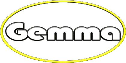 Gemma G WEIBLICH - Italien Vorname 