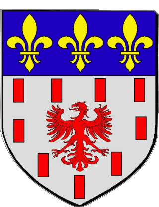 CARENTAN 50 Departamentos - Ciudades Francia Banderas 