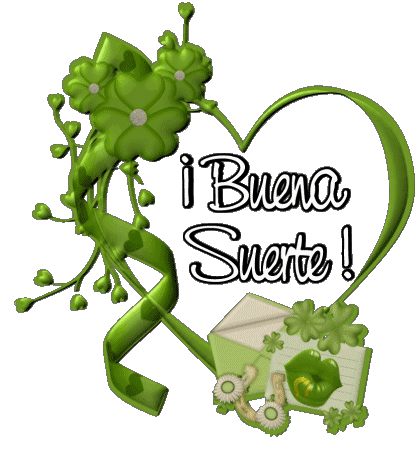 07 Fondo transparente Buena Suerte Español Mensajes 