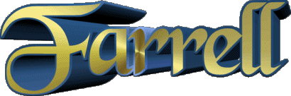 Farrell F MANN - UK - USA - IRL - AUS - NZ Vorname 