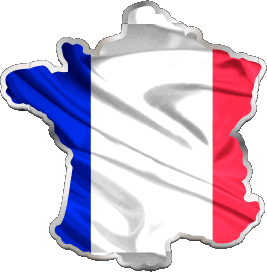 Map National France Flags 