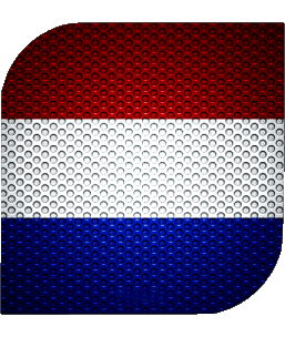 Square Netherlands Europe Flags 