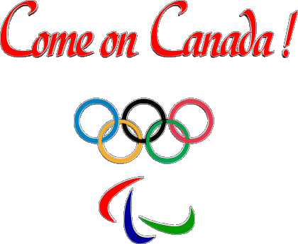 Olympic Games Come on Canada Inglese Messagi 