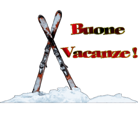 02 Buone Vacanze Iverno Italiano Messagi 