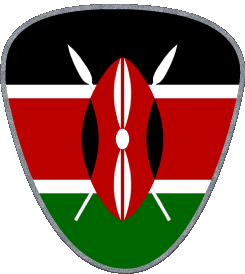 Forma 01 Kenia África Banderas 