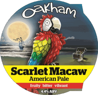 Scarlet Macaw-Scarlet Macaw Oakham Ales UK Birre Bevande 