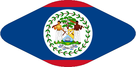 Divers Belize Amériques Drapeaux 