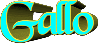 Gallo G MASCULIN - Italie Prénoms 