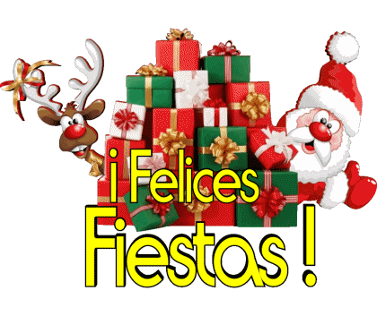 Serie 13 Felices Fiestas Espagnol Messages 