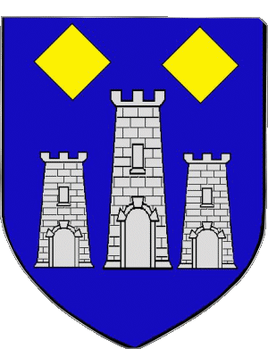 CARROS 06 Abteilungen - Städte Frankreich Fahnen 