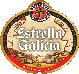 Estrella Galicia Spanien Bier Getränke 