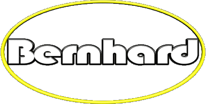 Bernhard B MASCULINE - German First Names 