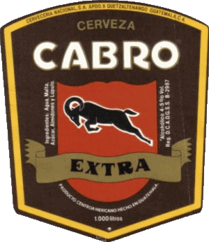 Cabro Guatemala Cervezas Bebidas 