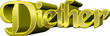 Diether D MASCULINE - German First Names 