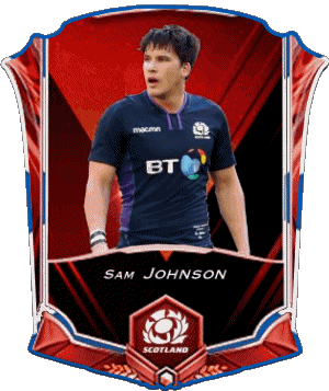Sam Johnson Squadra 2022 Scozia Rugby - Giocatori Sportivo 