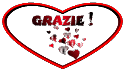 Heart Grazie Italian Messages 
