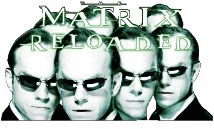 02 Reloaded English Logo The Matrix Movies International Multi Media 