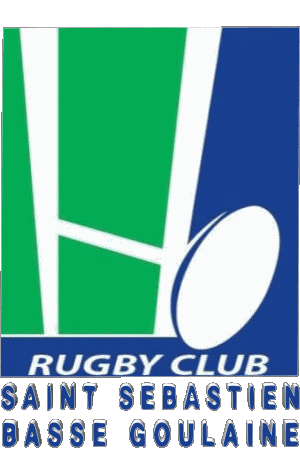 RC Saint Sébastien Basse Goulaine Dept 44 Rugby Club France Logo Sports 