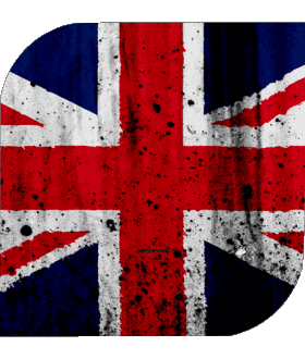 Square UK Europe Flags 