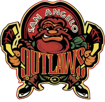 San Angelo Outlaws U.S.A - CHL Central Hockey League Hockey - Clubs Sports 
