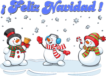 Serie 17 Feliz Navidad Espagnol Messages 