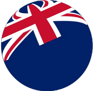 Sphere - Cube New Zealand Oceania Flags 