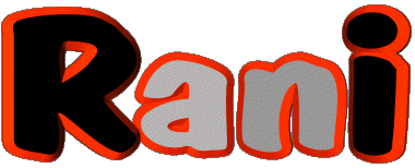 Rani R MASCULIN - Maghreb Musulman Prénoms 