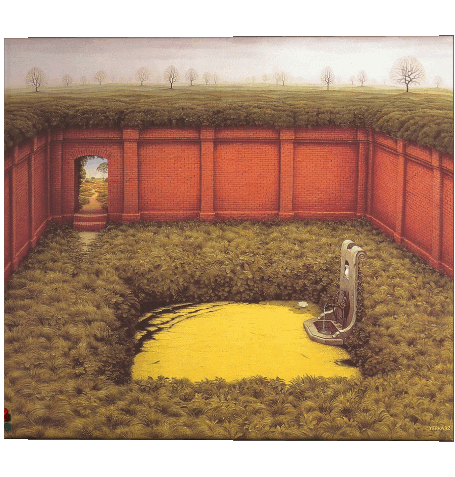 Jacek Yerka Pittore di artisti Umorismo -  Fun 