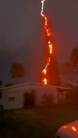 Eclair - Foudre Lieux - Nature Humour - Fun 