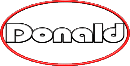 Donald D MASCULIN - UK - USA Prénoms 