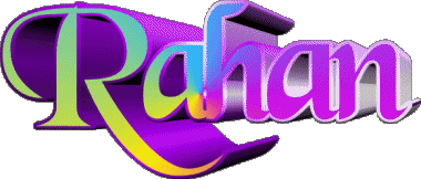 Rahan R MANN - Maghreb Muslim Vorname 