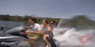 Stürze - Fail Jet Ski Transport Humor -  Fun 