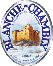 Blanche de Chambly-Blanche de Chambly Unibroue Canada Bières Boissons 