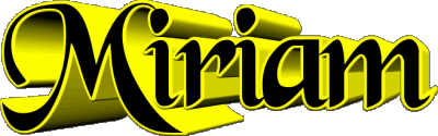 Miriam M FEMMINILE - Italia Nome 