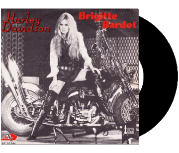 Harley Davidson-Harley Davidson Brigitte Bardot Compilación de 60' Francia Música Multimedia 