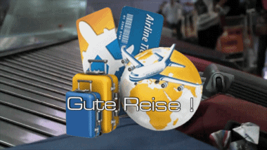 004 Animierter Hintergrund Gute Reise Deutsche Nachrichten 