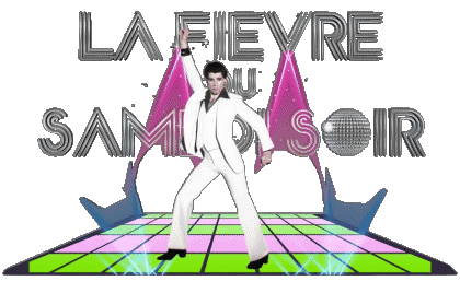 Logo Francese La Febbre Sabato Sera Film Internazionale Multimedia 