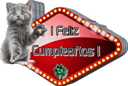 004 Animales Feliz Cumpleaños Español Mensajes 