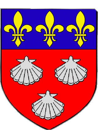 Blasone-Blasone AURILLAC 15 Dipartimenti - Città Francia Bandiere 