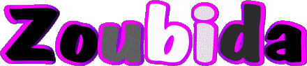 Zoubida Z FEMENINO - Magreb Musulmán Nombre 