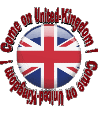 Map - Flag Come on United-Kingdom Anglais Messages 