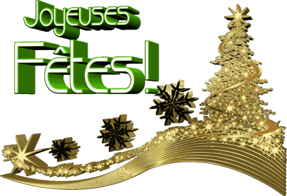 Serie 07 Joyeuses Fêtes (Noël) French Messages 