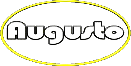 Augusto A MASCULINE - Italy First Names 