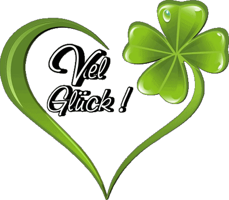 06 Fond Transparent Viel Glück Allemand Messages 