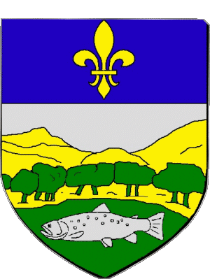 Blasone-Blasone NANTUA 01 Dipartimenti - Città Francia Bandiere 